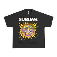 Pigment Black sunflower sublime 40oz to freedom Urban Heavy Tee - artisFamous