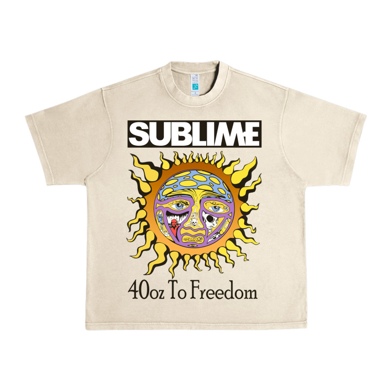 Sunflower Sublime 40oz To Freedom Urban Heavy Tee by artisFamous | Teevron