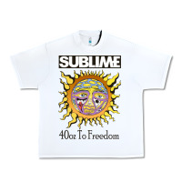 White sunflower sublime 40oz to freedom Urban Heavy Tee - artisFamous