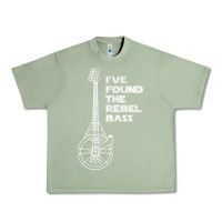 Oil Green rebel bass Urban Heavy Tee - artisFamous