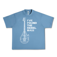 Pebble Blue rebel bass Urban Heavy Tee - artisFamous