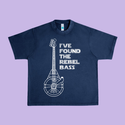 Rebel Bass Urban Heavy Tee Designed By Artisfamous
