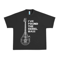 Pigment Black rebel bass Urban Heavy Tee - artisFamous