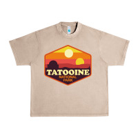 French Oak tatooine national park Urban Heavy Tee - artisFamous