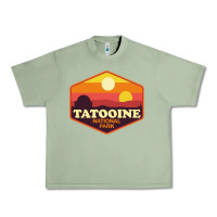Oil Green tatooine national park Urban Heavy Tee - artisFamous