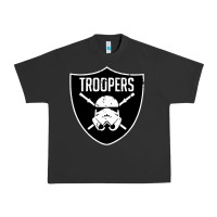 Pigment Black troopers Urban Heavy Tee - artisFamous