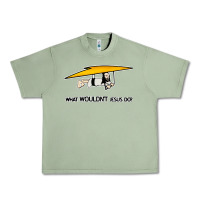 Oil Green what wouldnt jesus do Urban Heavy Tee - artisFamous