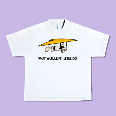 What Wouldnt Jesus Do Urban Heavy Tee Designed By Artisfamous