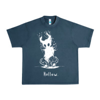 Midnight Navy hollow void ,hollow knight  t shirt Urban Heavy Tee - artisFamous