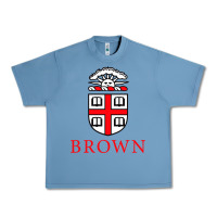 Pebble Blue brown university Urban Heavy Tee - artisFamous