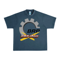 Midnight Navy brp ski doo Urban Heavy Tee - artisFamous