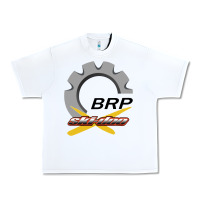 White brp ski doo Urban Heavy Tee - artisFamous