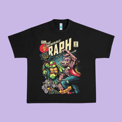 The Incredible Raph Urban Heavy Tee Designed By Artisfamous