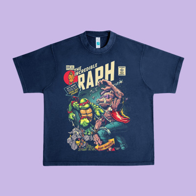 The Incredible Raph Urban Heavy Tee Designed By Artisfamous