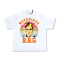 White rbg Urban Heavy Tee - artisFamous
