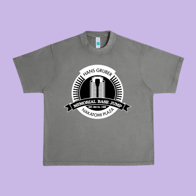 Hans Gruber Day Urban Heavy Tee Designed By Artisfamous