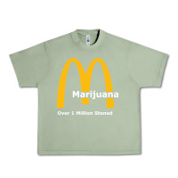 Oil Green marijuana over 1 million stoned Urban Heavy Tee - artisFamous