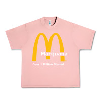 Salmon marijuana over 1 million stoned Urban Heavy Tee - artisFamous