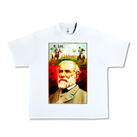 White lee Confederate General Urban Heavy Tee - artisFamous