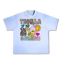 Grape Ice Tequila Sunshine Urban Heavy Tee - CowhideDigitalArt