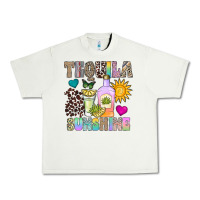 Pistachio Tequila Sunshine Urban Heavy Tee - CowhideDigitalArt