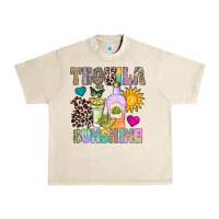 Sandshell Tequila Sunshine Urban Heavy Tee - CowhideDigitalArt