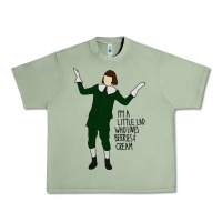 Oil Green berries and cream Urban Heavy Tee - artisFamous