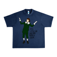 Navy berries and cream Urban Heavy Tee - artisFamous