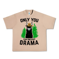 Burro only you can prevent drama llama Urban Heavy Tee - artisFamous