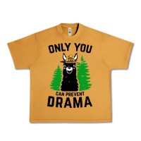Peanut Butter only you can prevent drama llama Urban Heavy Tee - artisFamous