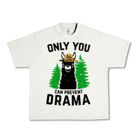 Pistachio only you can prevent drama llama Urban Heavy Tee - artisFamous