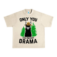 Sandshell only you can prevent drama llama Urban Heavy Tee - artisFamous