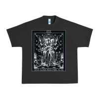 Pigment Black hecate tarot card triple moon goddess witch wiccan pagan Urban Heavy Tee - artisFamous