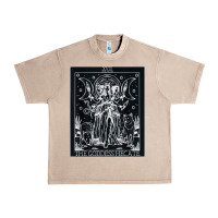 French Oak hecate tarot card triple moon goddess witch wiccan pagan Urban Heavy Tee - artisFamous
