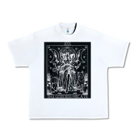 White hecate tarot card triple moon goddess witch wiccan pagan Urban Heavy Tee - artisFamous