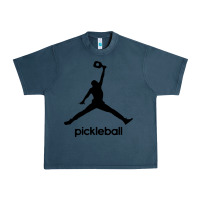 Midnight Navy funny pickleball Urban Heavy Tee - artisFamous