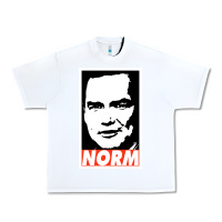 White norm macdonald Urban Heavy Tee - artisFamous