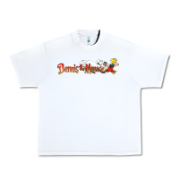 White Dennis the Menace funny cartoon movie Urban Heavy Tee - artisFamous