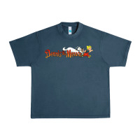 Dennis The Menace Funny Cartoon Movie Urban Heavy Tee | Teevron