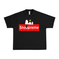 Black snoopreme Urban Heavy Tee - artisFamous
