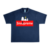 Navy snoopreme Urban Heavy Tee - artisFamous