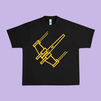X Wing Starfighter Urban Heavy Tee Designed By Artisfamous