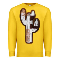 Lemon Leather Cowhide Cactus Premium Sweatshirt - RanaPortraitStore