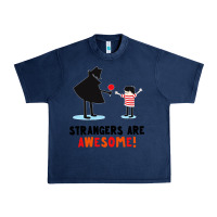 Navy strangers are awesome Urban Heavy Tee - artisFamous