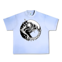 Grape Ice xenomorph Urban Heavy Tee - artisFamous