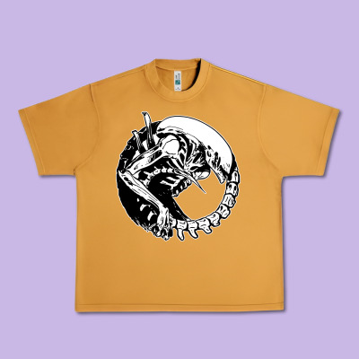 Xenomorph Urban Heavy Tee Designed By Artisfamous