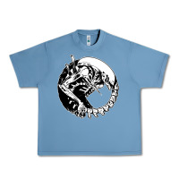 Pebble Blue xenomorph Urban Heavy Tee - artisFamous
