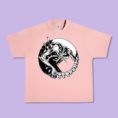 Xenomorph Urban Heavy Tee Designed By Artisfamous
