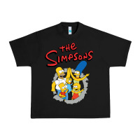 Black the simpsons funny family Urban Heavy Tee - artisFamous