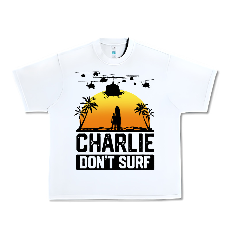 Summer Vacation Charlie Don't Surf Urban Heavy Tee by artisFamous | Teevron